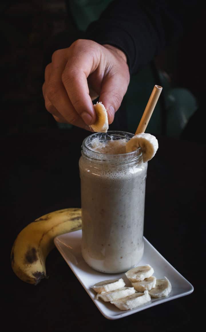 banana milkshake