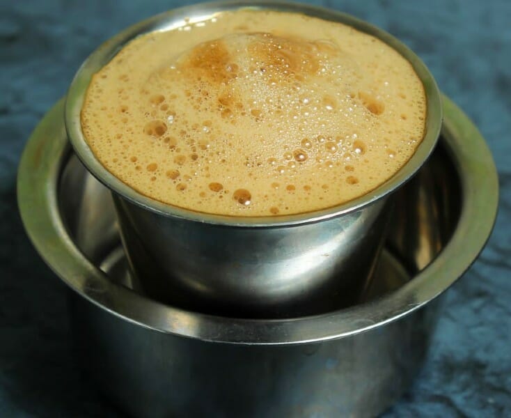 filter coffee recipe, South Indian filter coffee, kaapi, Kumbakonam  degree coffee