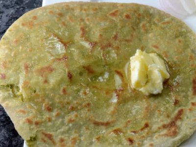 Peas Paratha