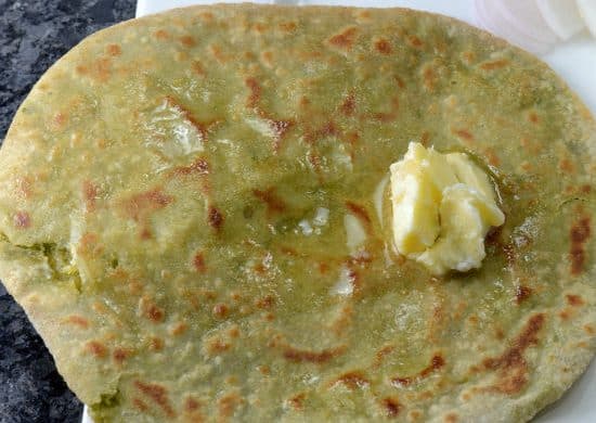 Peas Paratha