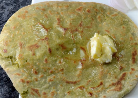 Peas Paratha