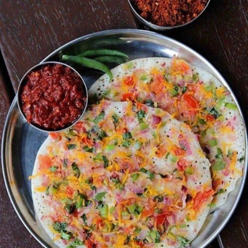 Vegetable Uttapam