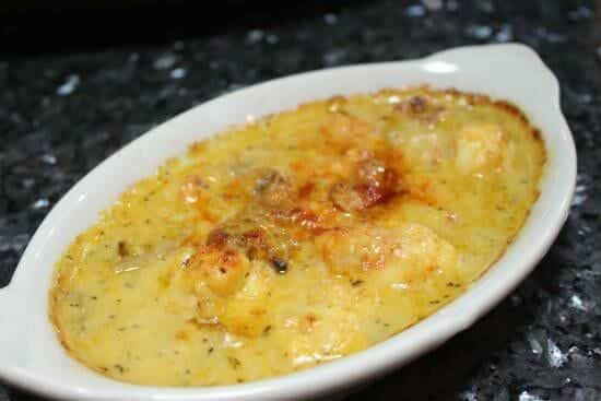 Baked Seafood Au Gratin