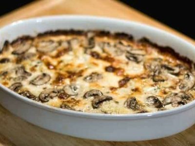 Potato and Mushroom Gratin