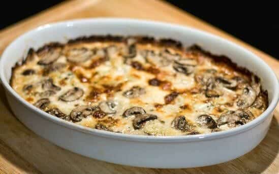 Potato and Mushroom Gratin