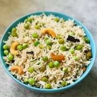 பீஸ் புலாவ் 4 Peas Pulao