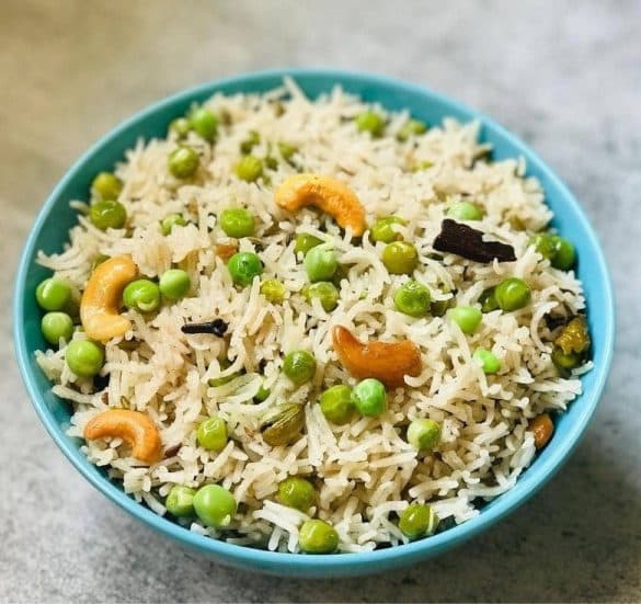 Peas Pulao Recipe Awesome Cuisine