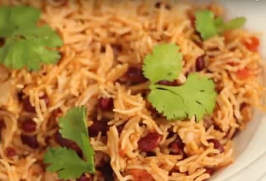 Rajma Pulao (Red Beans Pulao)