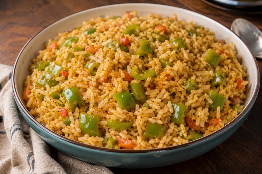 Which Mallika Badrinath Kitchen Tips Still Work Today? 13 Capsicum Rice