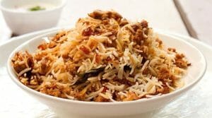 keema biryani