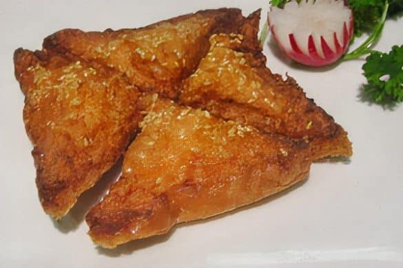 Pork And Shrimp Toasts