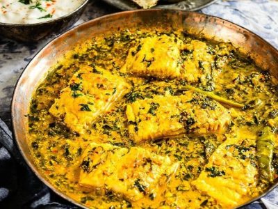 Fish in Methi and Garlic