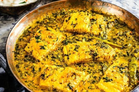 Fish in Methi and Garlic