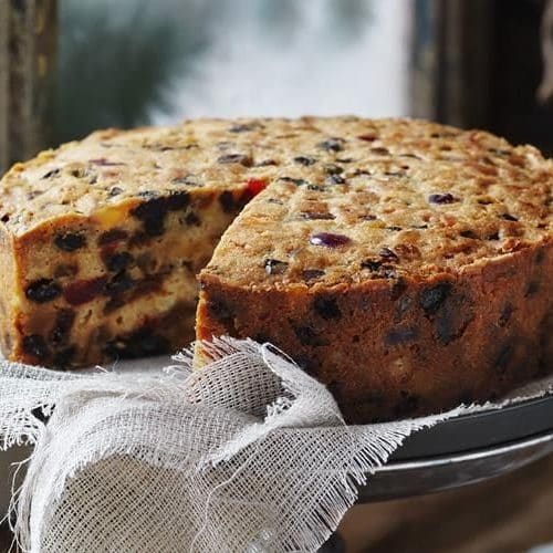 Eggless Fruit Cake