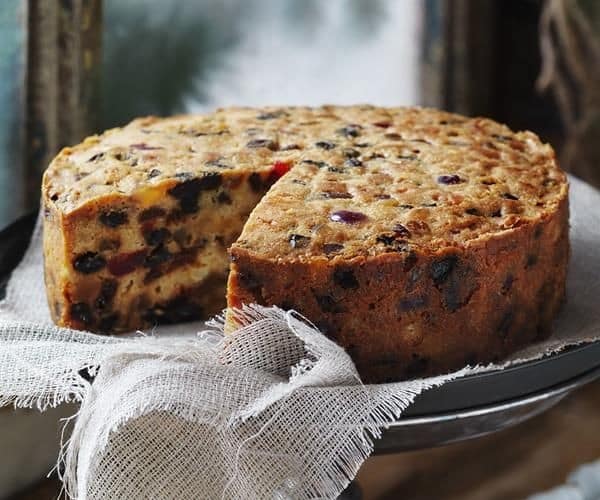 Eggless Fruit Cake