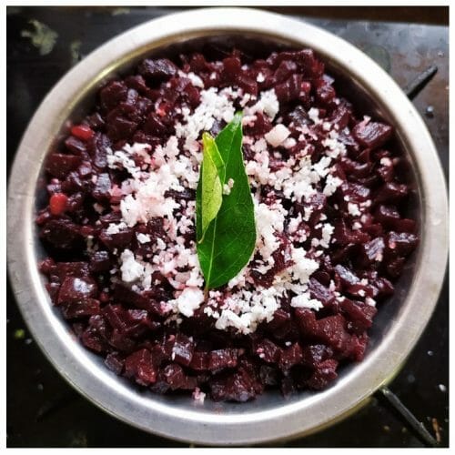 Beetroot Poriyal