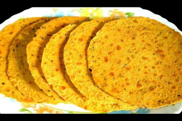 Methi Pudina Khakra