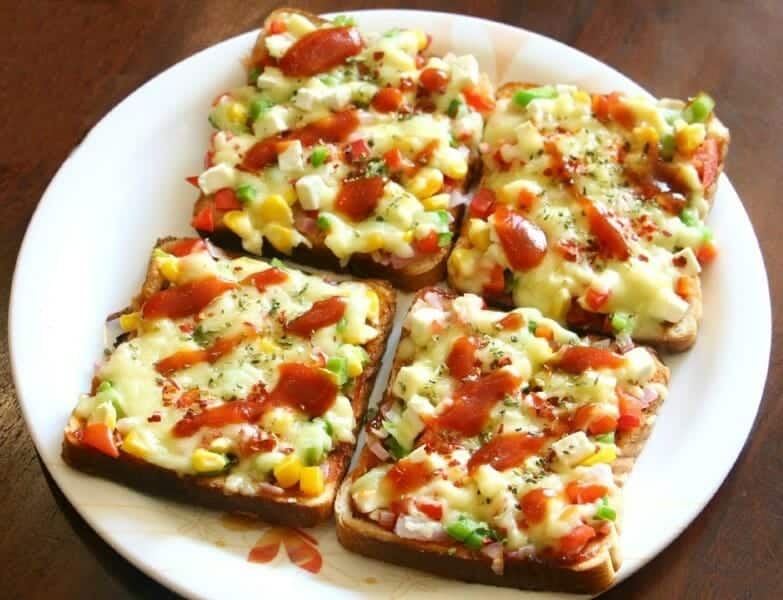 Image result for bread pizza