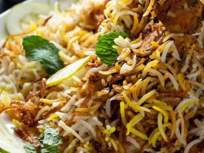 Kashmiri Mutton Biryani