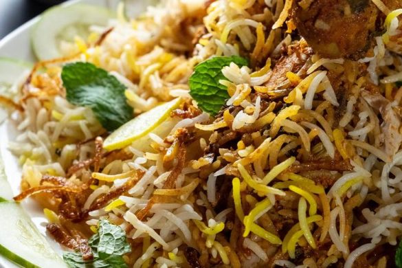 Kashmiri Mutton Biryani