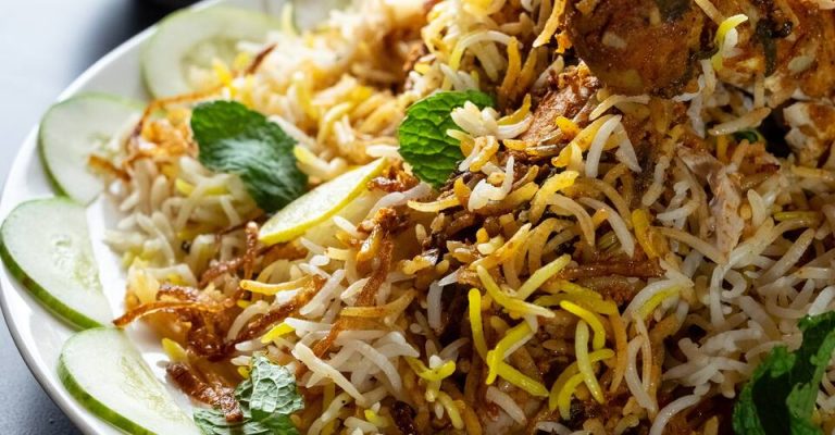 Kashmiri Mutton Biryani