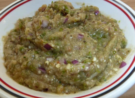 Brinjal Chutney brinjal chutney - Brinjal Chutney