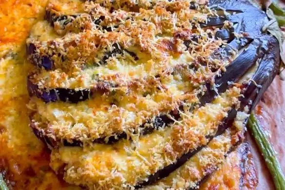 Baked Brinjals in Spicy Gravy