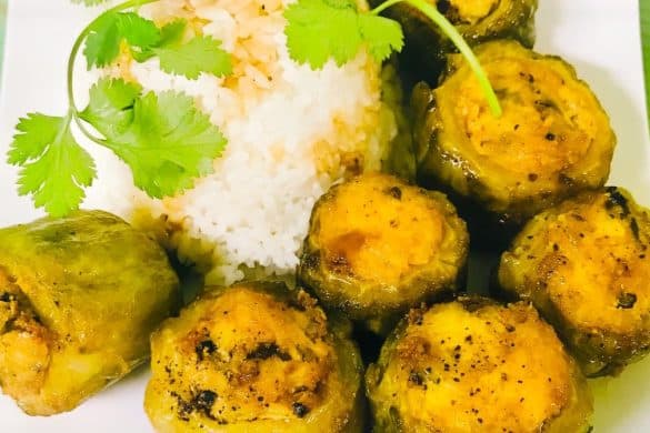 Stuffed Snake Gourd