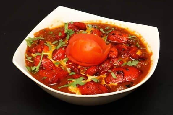 Stuffed Tomato Curry