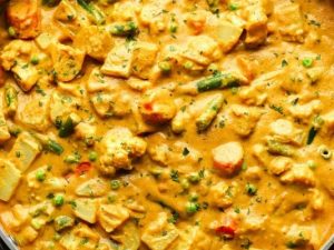 Vegetable Badam Curry