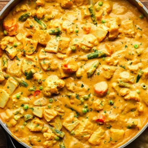 Vegetable Badam Curry