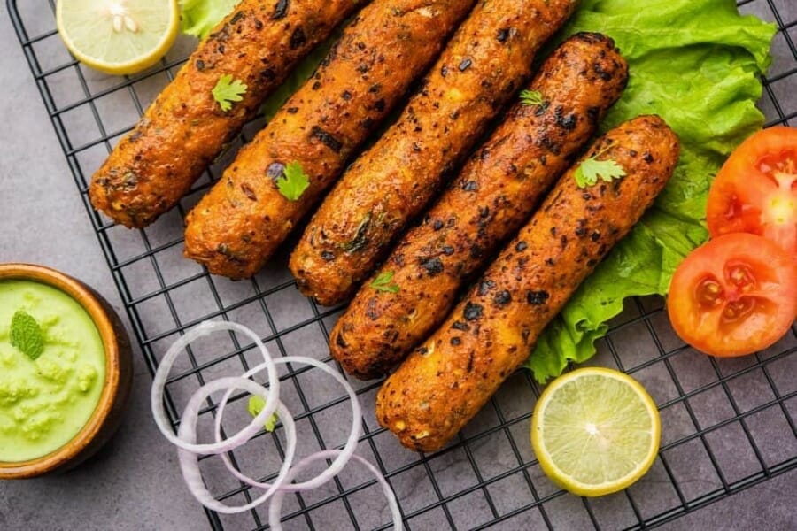 Mutton Seekh Kebab