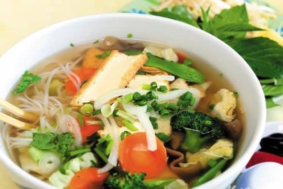 Vegetable Noodles Soup