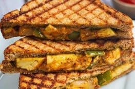 Toasty Paneer Sandwich