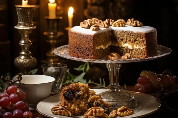 Date and Walnut Cake