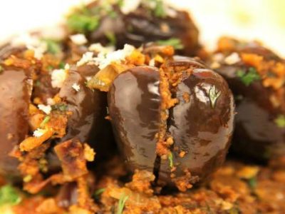 Bharli Wangi (Maharashtrian Stuffed Brinjals)