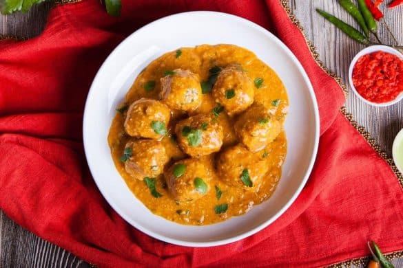 Corn Kofta Curry