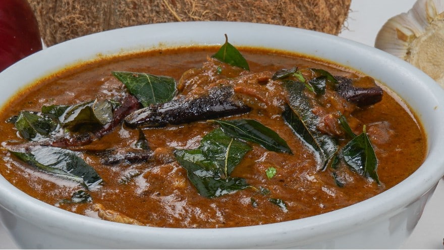 Fish and Brinjal Curry