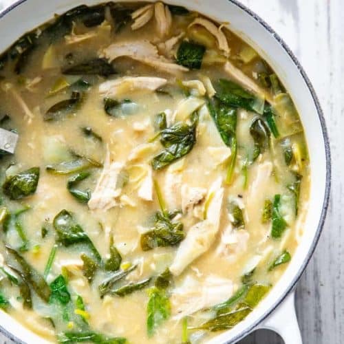 Chicken and Spinach Soup