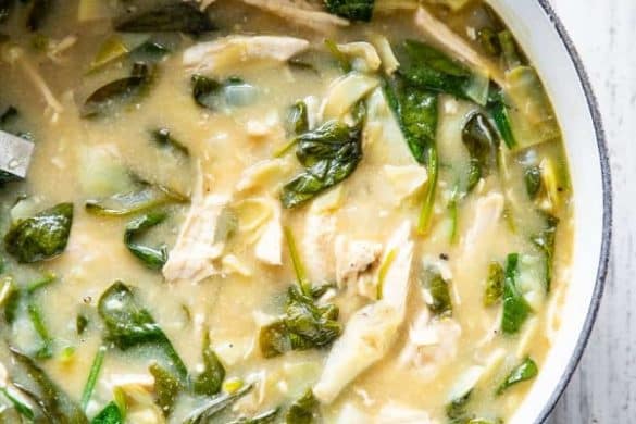 Chicken and Spinach Soup