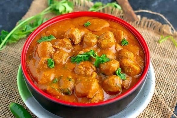 Soya Chunks Curry
