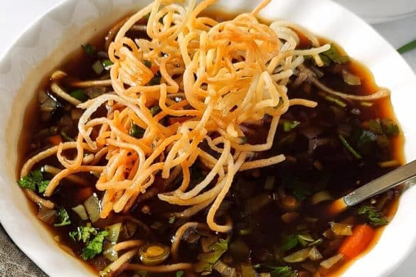 Vegetable Manchow Soup