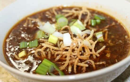 Vegetable Manchow Soup