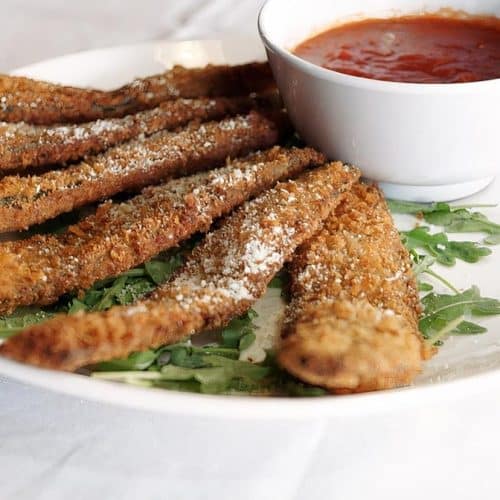 Crispy Fried Brinjal