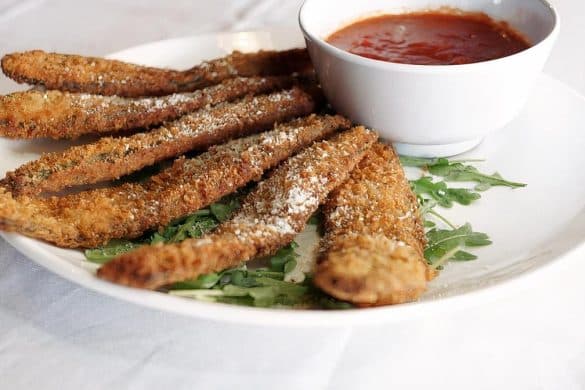 Crispy Fried Brinjal