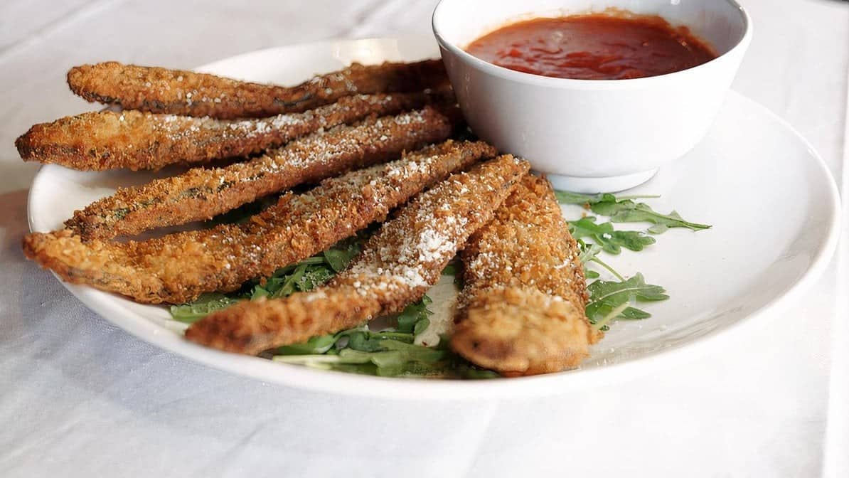 Crispy Fried Brinjal