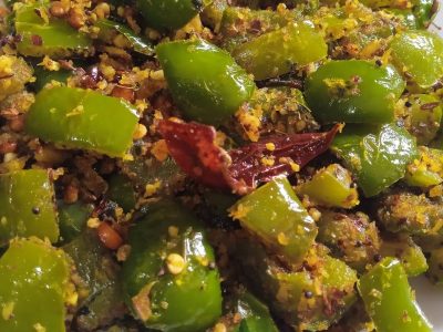 Capsicum Poriyal