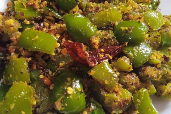 Capsicum Poriyal