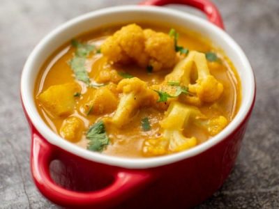 Cauliflower Kuzhambu