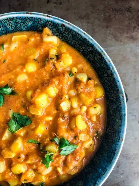 Corn and Cashew Nut Curry 5 Corn and Cashew Nut Curry